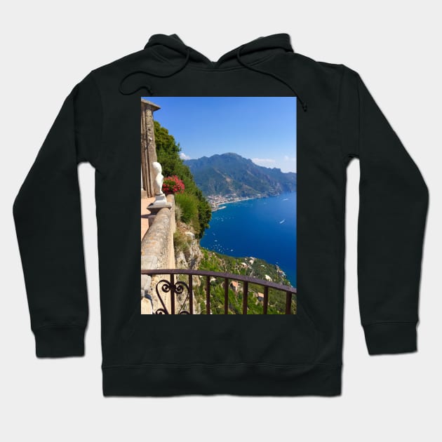 Amalfi Coast Hoodie by ephotocard